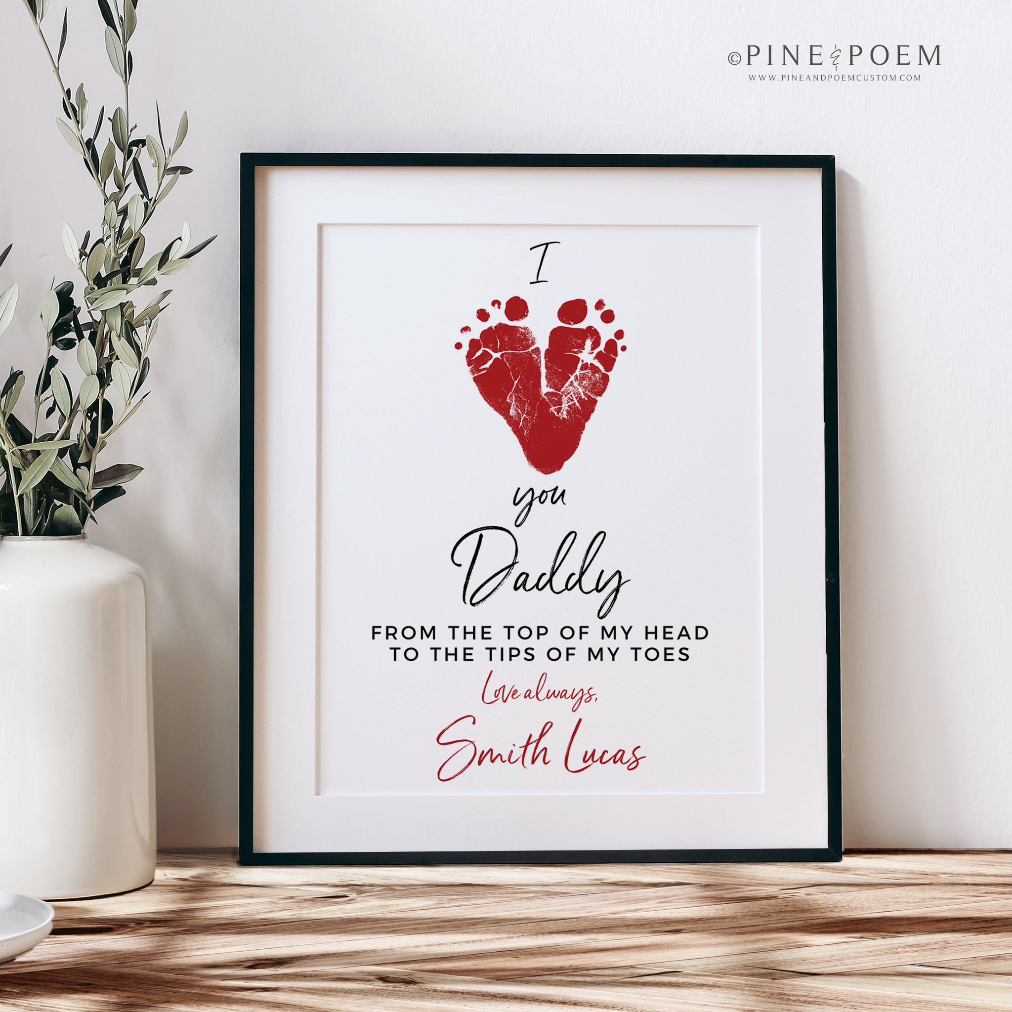 Valentine's Day Gift for New Dad I Love You Daddy Baby - Etsy