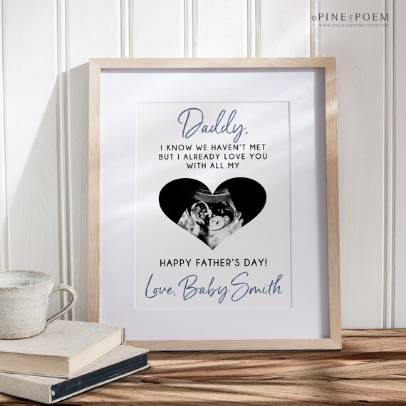 thumbnail image 2 of First Fathers Day Gift For New Dad - Daddy To Be Keychain With Sweet Message 2 of 13
