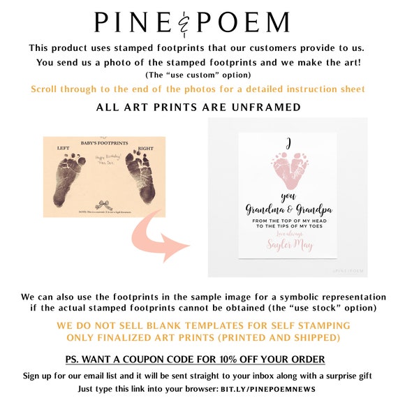 Mother's Day Gift for Grandma From Kids Personalized Baby - Etsy