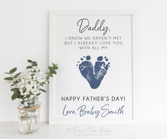 father's day gift from unborn baby