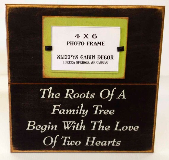 Items similar to 14 X 14 Family Roots Picture Frame on Etsy