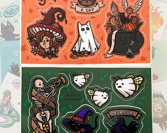 Illustrated Sticker Sheets