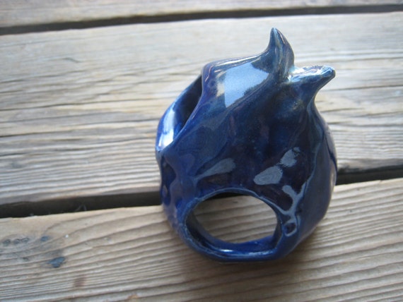 Blueberry Betta Cave MADE TO ORDER Ceramic Aquarium Decoration Small Fish Cave Fish Tank Decor Reptile Tank Decorations 3.5 Inches Etsy