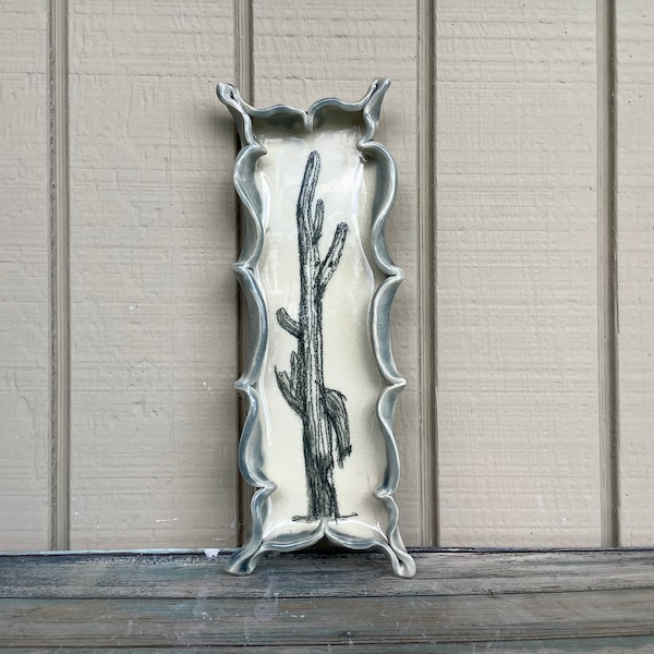 Saguaro Cactus Ceramic Diffuser Gift Set, Cactus Cutting Grass main image 1