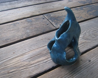 Aquarium Cave Ceramic MADE TO ORDER - Fish Tank Decor - Axolotl Hide - Reptile Hide Small - Aquarium Decoration Rock - Betta Fish Cave