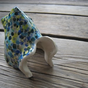 Ceramic Pointed Fish Cave MADE TO ORDER - Aquarium Decoration - Under the Sea - Outdoor Decor - Small Sculpture - Ceramics and Pottery