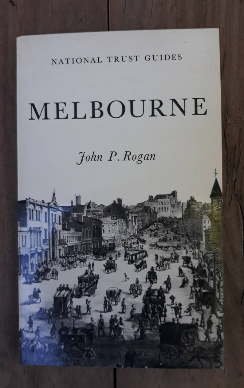 National Trust Guide Melbourne John P Rogan softcover Etsy
