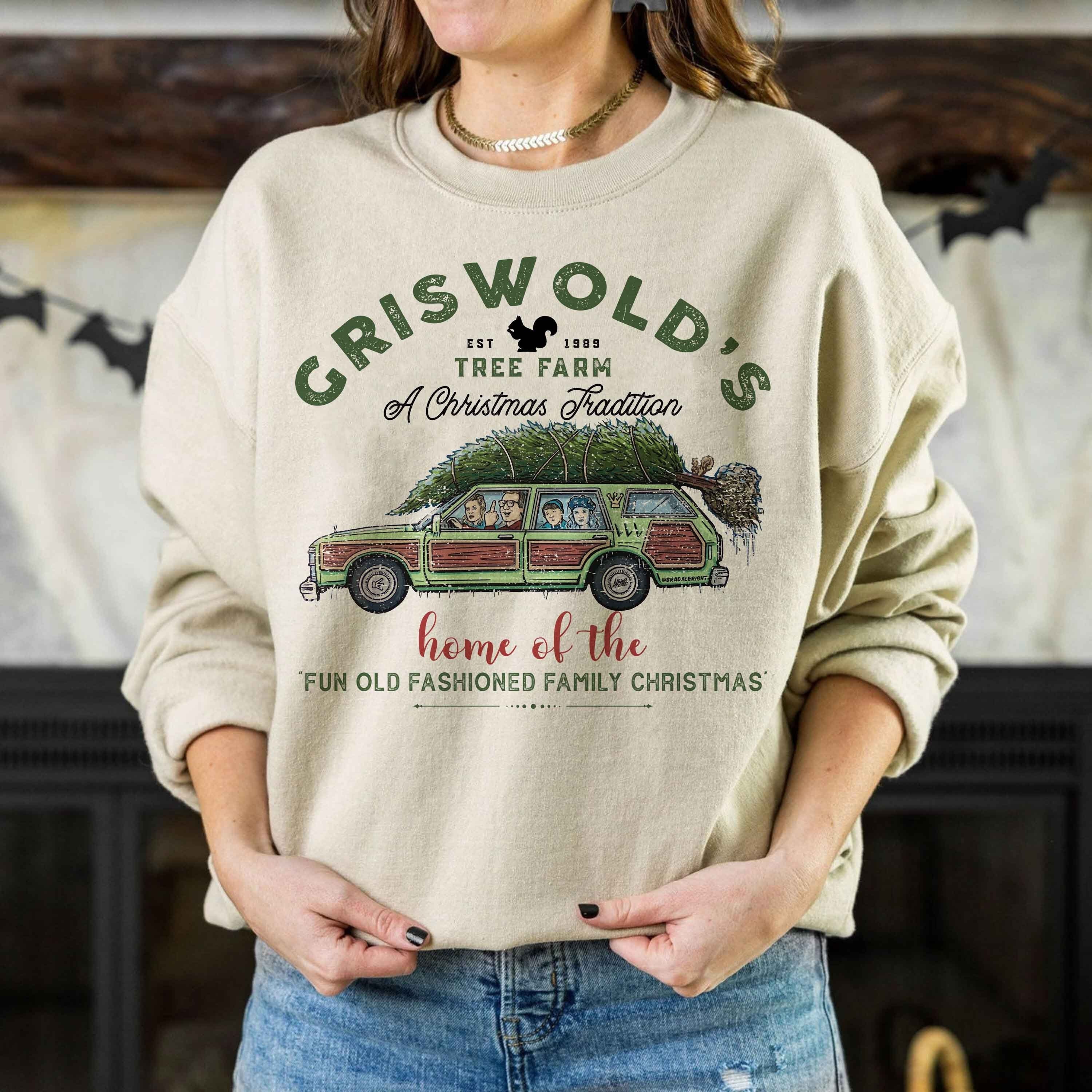 Discover Griswold Family Vacation Car| Griswold's Tree Farm Sweatshirt