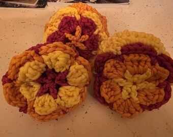 Crocheted Dish Scrubbies 3pk