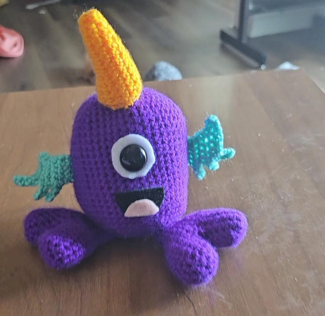 One Eyed One Horned Flying Purple People Eater - Etsy