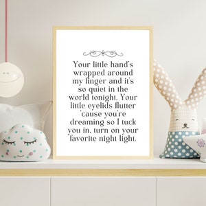 Digital Wall Print - Never Grow Up from Speak Now