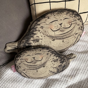 Seal Animal Plush - Seal Plushie - Seal Cushion - Animal Cushion