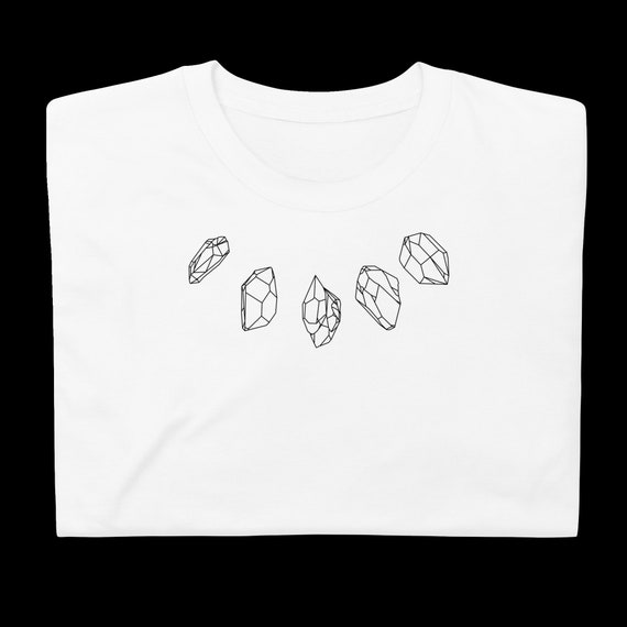 Crystal Shirt Crystals T-shirt, Crystal Tee, Crystal Gifts, Crystal Print,  Crystal Necklace Print, Quartz Shirt, Minerals Print -  Canada