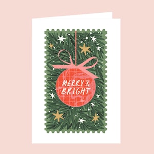 Merry & Bright Contemporary Christmas Cards
