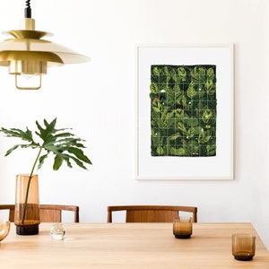 Old Greenhouse Print A3 / Botanical Art Print / Tropical Wall Art image 7