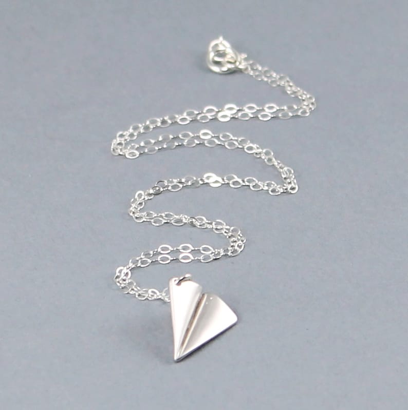 Paper Airplane Necklace Harry Styles One Direction 1D Etsy
