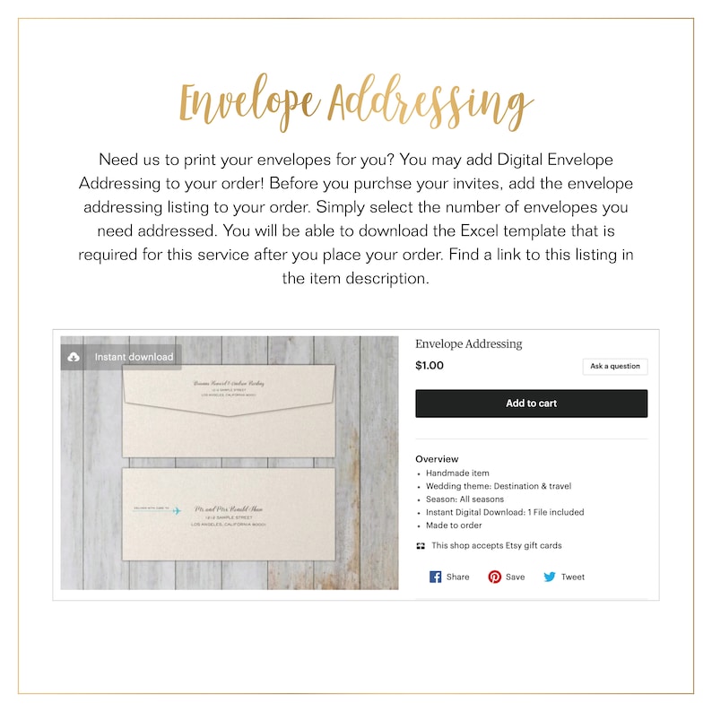 France Boarding Pass Save the Date with Optional Magnetic Backing Photo Save the Date Rose Gold Details