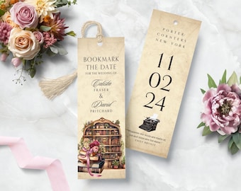 Marque-page "Retenez cette date" pour les amoureux des livres avec citation d'Emily Brontë