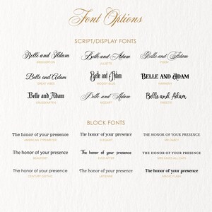 a collection of script/display fonts and block fonts, which are used for script and block typeface design. The fonts are displayed in various sizes and styles, showcasing their unique characteristics and applications.