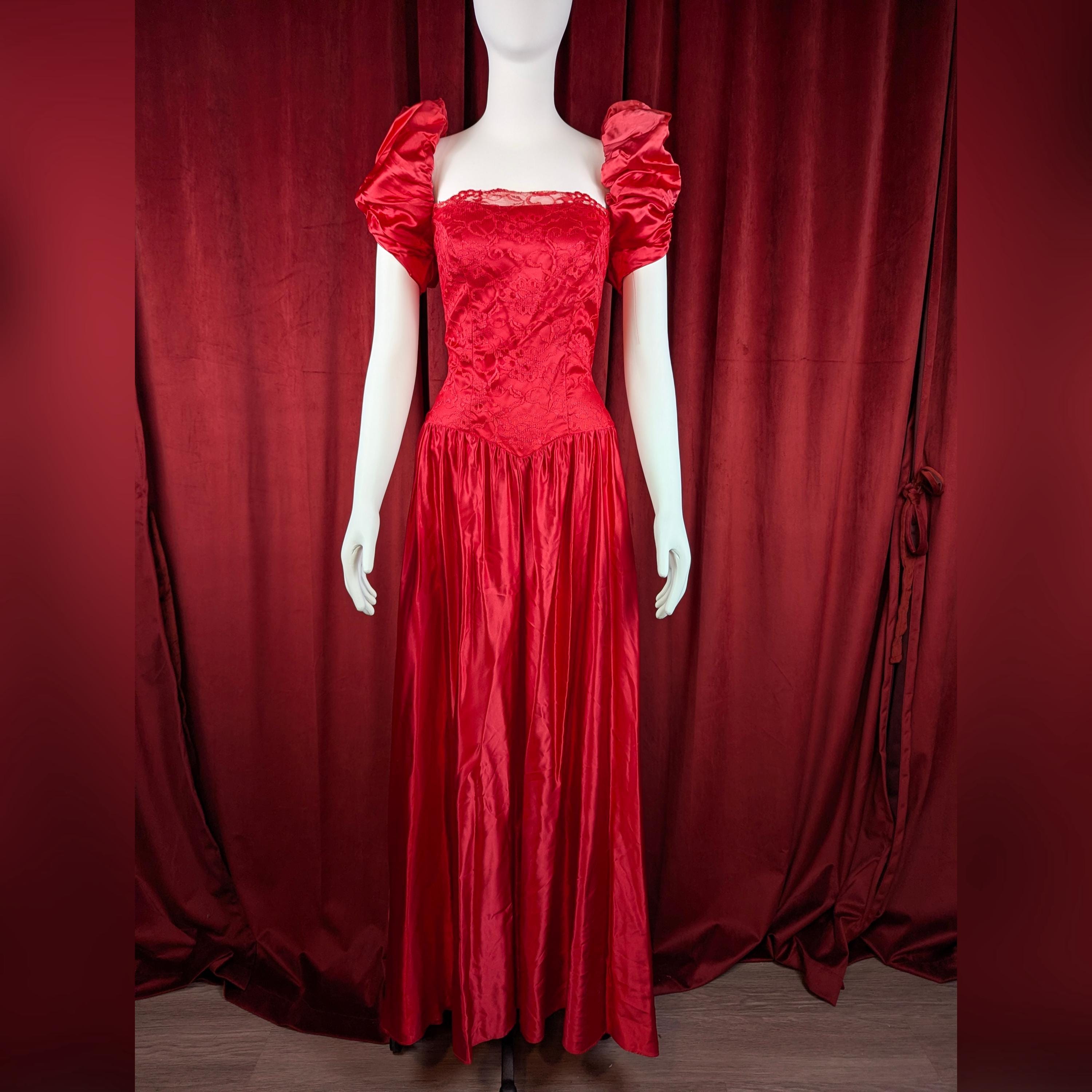 Red Lace Beetlejuice Dress - Etsy