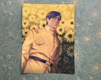 Golden Kamuy 6x7.5inches Otonoshin Koito print