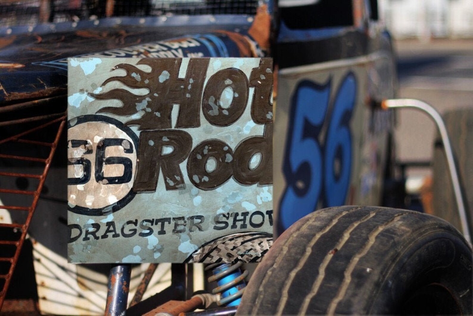 Race Car Racing Wall Art Decor Hot Rod by Aaron | Etsy