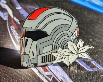 Commander Shepard Helmet Pin