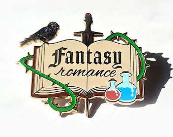 Book Trope Pin - Fantasy Romance
