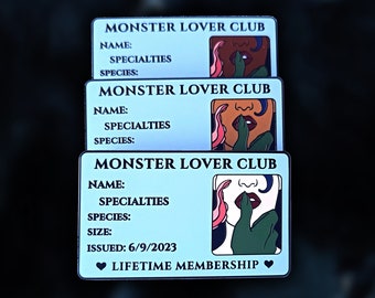 2,75" Monster Liebhaber Lizenz - Individualisierbar - Bösewicht