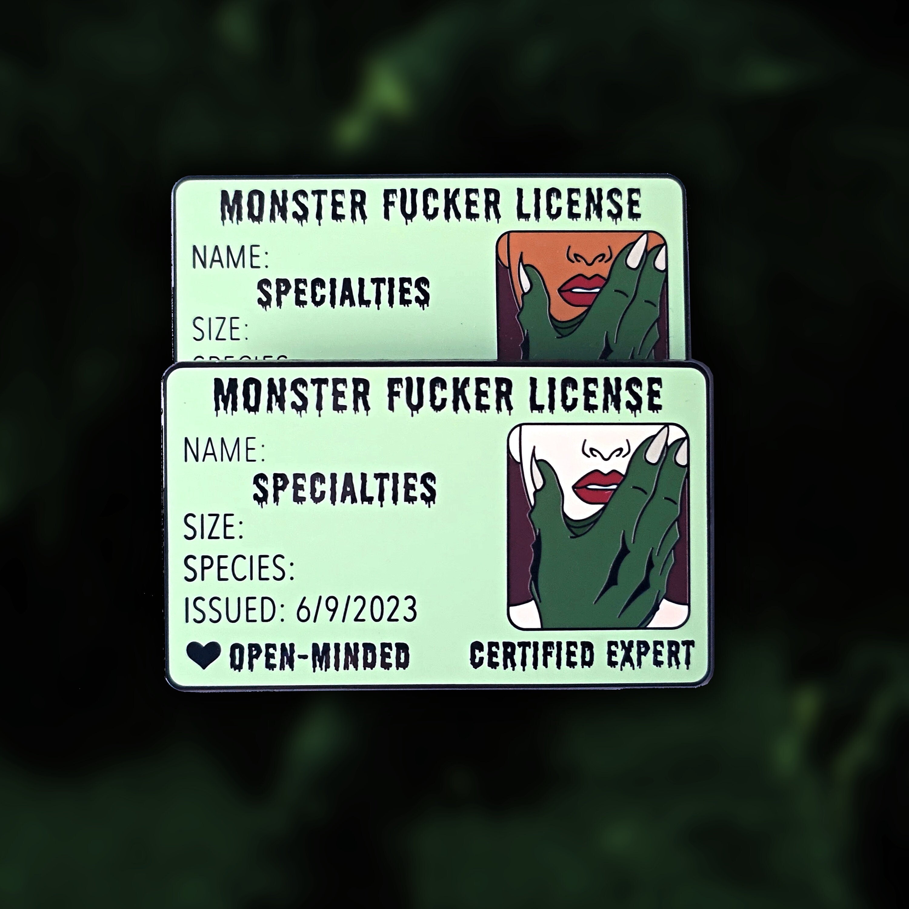 2.75" Monster F*cker License - Customizable