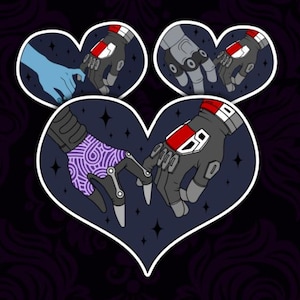 3&quot; Mass Effect Romance Sticker