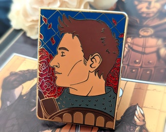 Alistair Theirin Tarot Card Pin
