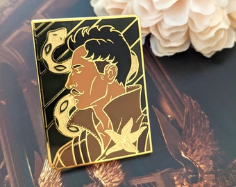 Dorian Pavus Tarot Card Pin
