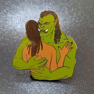 Romance de Monstro - Pin Orc