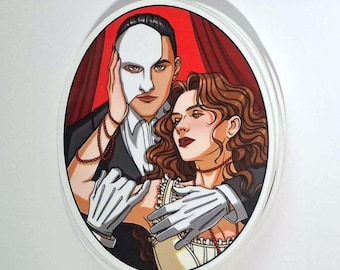 3.2" Phantom of the Opera Sticker