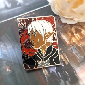 Fenris Tarot Card Pin