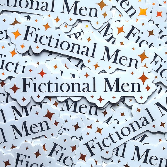 3.8"  Fictional Man Sticker