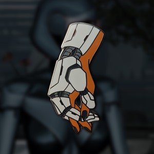 Holding Hands with Monsters Pin - Cyborg