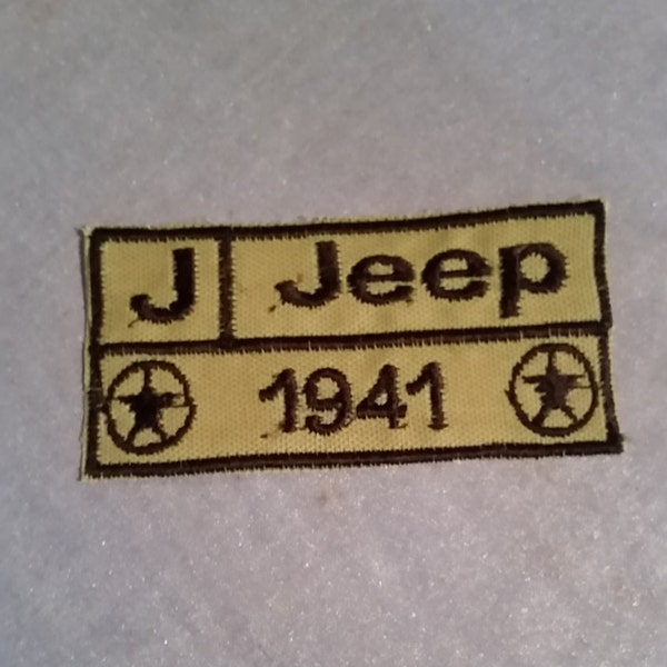 Jeep Patch 1941