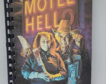 Motel Hell inspired paper journal, diary, sketch book, note book, doodle book.