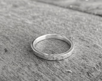 Items Similar To Mens Wedding Band Rose Gold And Silver 8mm