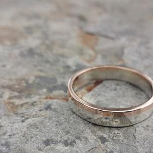 Silver and Gold Female Wedding Band