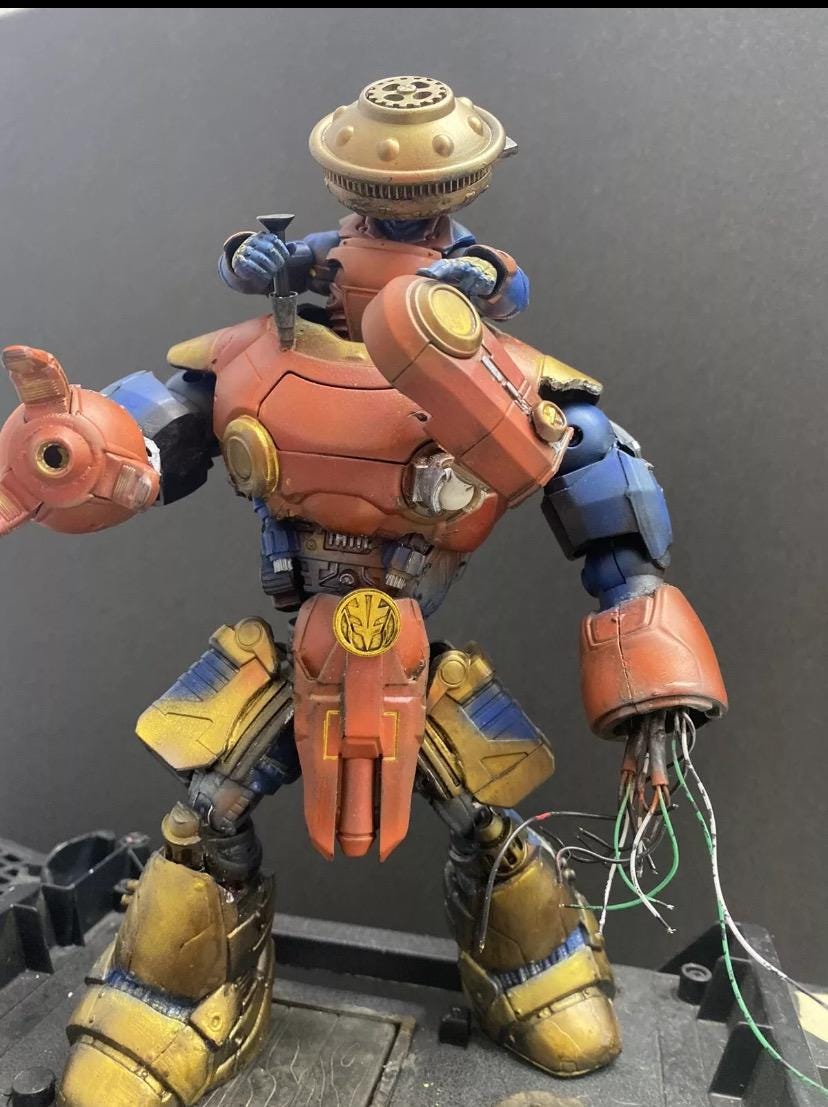 Power Rangers Alpha Mech Custom - Etsy
