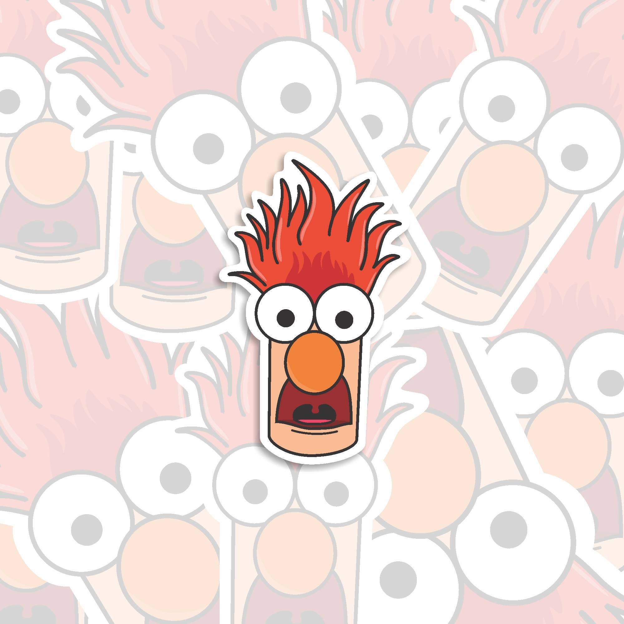 Meep Muppet Beaker | Art Board Print