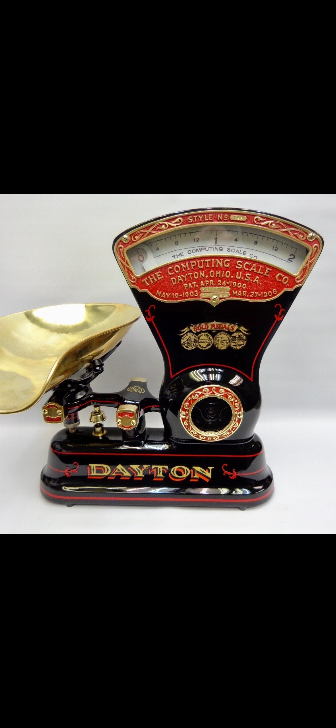 Custom Restored Antique Dayton Candy Scales - Etsy