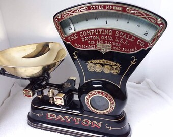 Upgraded Custom Restored Antique Dayton Candy scales (see description)