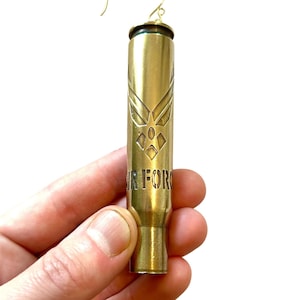 Ornamento dell&#39;aeronautica militare calibro 50, regalo dell&#39;aeronautica militare, regalo dell&#39;aeronautica militare, ornamento militare, regalo militare, ornamento proiettile, regalo veterano