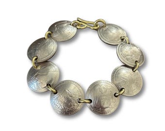 National Parks Bracelet, National Parks and Monuments, Coin Bracelet