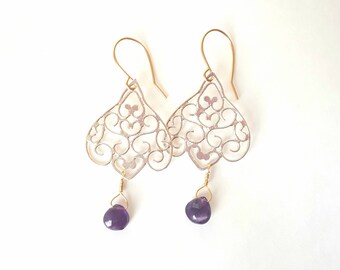 Sterling Silver Earrings for a Romantic Soul - Valentine's Day Gift