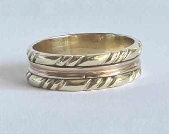 14K Solid Gold Wedding Ring